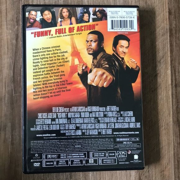 🔥$3 SALE🔥 - Rush Hour 3 DVD - Picture 2 of 3